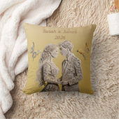 Bruid & Bruidegom Huwelijks Cadeaus Kussen (Deken)