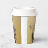 Bruid & bruidegom Huwelijkscadeaus Papieren Bekers (Rechts)