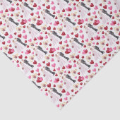 Bruid & Bruidegom Huwelijkszakdoekjes Tissue Papie Tissuepapier (Detail)