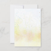 Bruid bruidegom illustratie bruiloft uitnodiging (Achterkant)