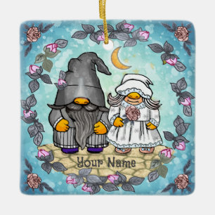 Bruid & Bruidegom kabouter Keramisch Ornament