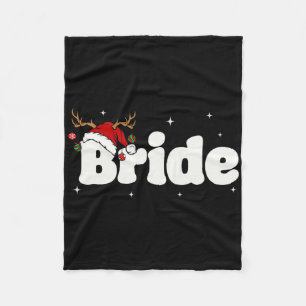 Bruid Bruidegom Kerstman Koppel Kerst Outfits Kers Fleece Deken
