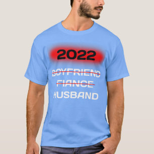 Bruid & Bruidegom Koppels Vriend Verloofde Echtgen T-shirt