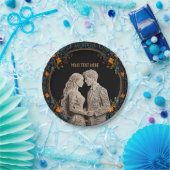 Bruid & Bruidegom Persoonlijke Huwelijk Papieren Bordje (Feest)