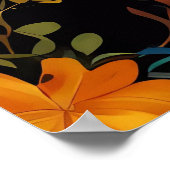 Bruid & bruidegom Royal Classic Poster (Hoek)