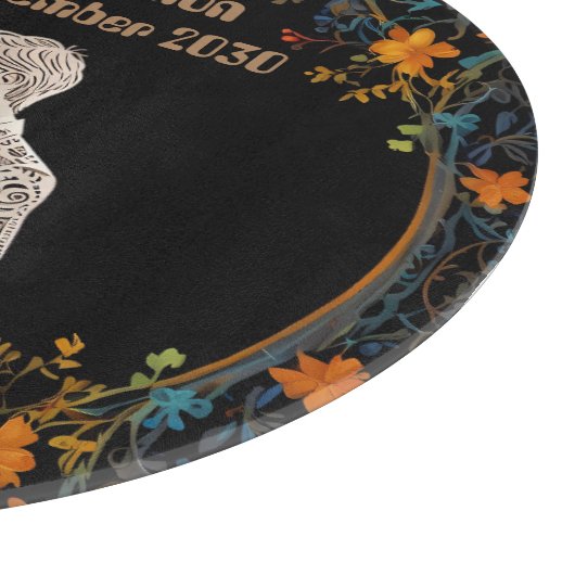 Bruid & bruidegom Royal Classic Snijplank (Hoek)