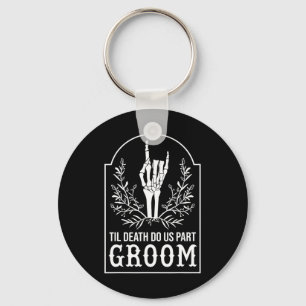 Bruid Bruidegom Skelet Hand Koppels Passend Huweli Sleutelhanger