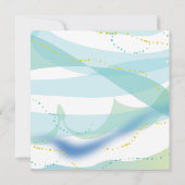 Bruid & Bruidegom Toasting bruiloft uitnodiging Ui (Achterkant)