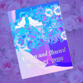 Bruid Bruidegom Trouwdatum Folie Accenten Folie Afdrukken