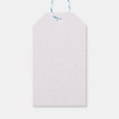 Bruid & bruidegom trouwjurk cadeaulabel (Achterkant)