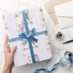 Bruid & Bruidegom Trouwjurk Cadeaupapier