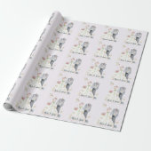 Bruid & Bruidegom Trouwjurk Cadeaupapier (Uitgerold)