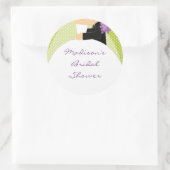 Bruid & bruidegom Vrijgezellenfeest Sticker (Tas)