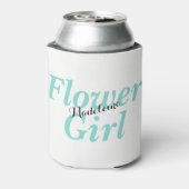 BRUID Bruidsmeisje Huwelijksfeest Wees Mijn Bloeme Blikjeskoeler (Blikje Achterkant)