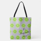 Bruid & bruidsmeisje Seersucker & Limes Fiesta Par Tote Bag (Voorkant)