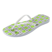 BRUID & Bruidsmeisjes Limes & Feest Shower Feest Teenslippers (Schuin)