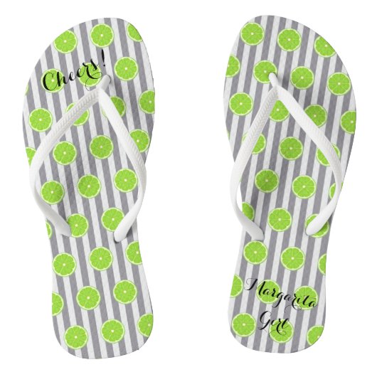 BRUID & Bruidsmeisjes Limes & Feest Shower Feest Teenslippers (Voetbed)