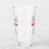 Bruid & Bruidsstoet 5 Hart Getuige van de Bruid Glas (Links)