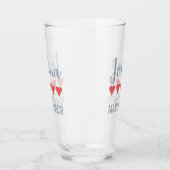 Bruid & Bruidsstoet 5 Hart Man van Eer Glas (Links)