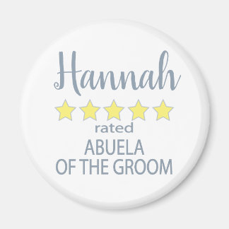 Bruid & Bruidsstoet 5-sterren Oma van de Bruidegom Magneet