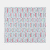Bruid & Bruiloft 5 Hart nicht van de bruidegom Fleece Deken (Voorkant (Horizontaal))