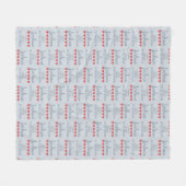 Bruid & Bruiloft 5 Hart Oom van de Bruidegom Fleece Deken (Voorkant (Horizontaal))
