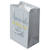 Bruid & Bruiloft 5 Sterren Getuige van de Bruid Medium Cadeauzakje (Achterkant Gekanteld)