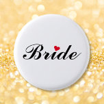 Bruid Bruiloft Bruids Bachelorette Party Pin Butto Ronde Button 3,2 Cm<br><div class="desc">Mooie,  elegante,  leuke,  coole,  aangepaste,  stijlvolle ronde knop voor de bruid voor vrijgezellenfeest,  bachelorette party,  bruiloft party.</div>