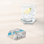 Bruid Bruiloft Dag Strand Bruiloft Fancy Gown Brid Kartonnen Onderzetters (Insitu)