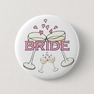 Bruid Bruiloft ID Button
