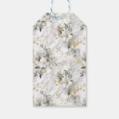 bruid bruiloft jurk Vrijgezellenfeest dank u Cadeaulabel (Achterkant)