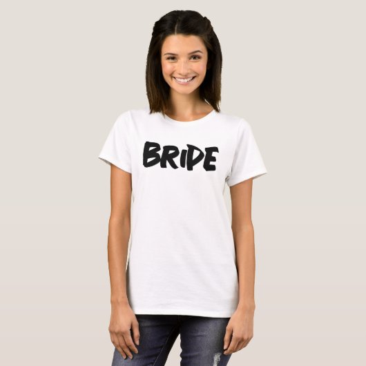 BRUID BRUILOFT T-SHIRTS T-SHIRT (Voorkant volledig)
