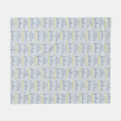 Bruid & Bruiloftsgasten 5 sterren Neef van de Brui Fleece Deken (Voorkant (Horizontaal))