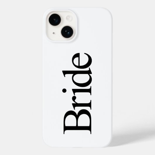 Bruid Case-Mate iPhone Case (Achterkant)