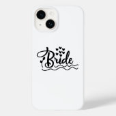 Bruid Case-Mate iPhone Case (Achterkant)