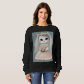 BRUID CAT TROUW T-SHIRT (Voorkant volledig)