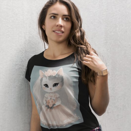 BRUID CAT TROUW T-SHIRT