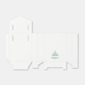 Bruid Co Sprinkle Liefde Poeder Blauw Douche Party Bedankdoosjes (Uitgevouwen)