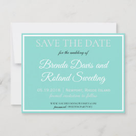 BRUID CO Touch van Zilveren Traditionele Trouwsuit Save The Date