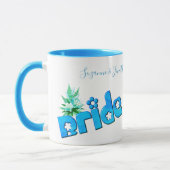 Bruid Cute Persoonlijke Trouwdag Mok (Links)