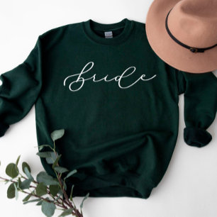 Bruid Cute Script Bachelorette/Bruiloft Party Swea Trui