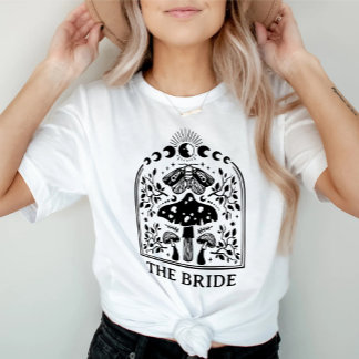 Bruid Dark Boho Coven Bachelorette T-shirt
