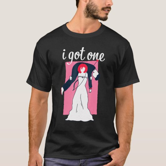 Bruid Echtgenoot - Huwelijk T-shirt (Voorkant)