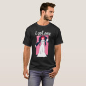 Bruid Echtgenoot - Huwelijk T-shirt (Voorkant volledig)