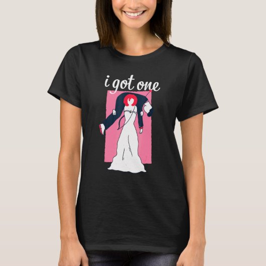 Bruid Echtgenoot - Huwelijk T-shirt (Voorkant)