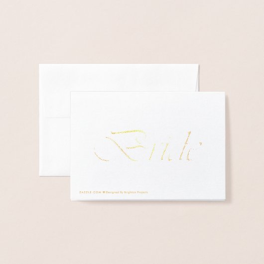 Bruid Elegant gouden script Gereserveerde bruiloft Folie Kaarten (Met envelop)