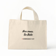 Bruid Emergency Kit tas, Bruids Gift Bag,