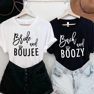 Bruid en Boujee Bachelorette Party Bruid T-shirt
