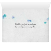 bruid en bruidegom aan de kust (Binenzijde Horizontaal (Onderkant))