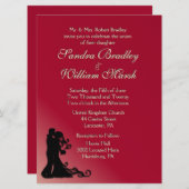 Bruid en bruidegom Bourgondië Kaart (Voorkant / Achterkant)